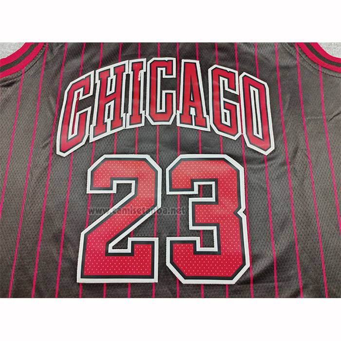 Camiseta Chicago Bulls Michael Jordan NO 23 Statement 2025-26 Negro